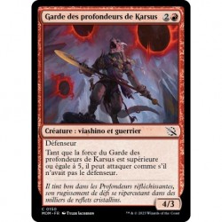 (FOIL) Rouge - Garde des profondeurs de Karsus (C) [MOM]