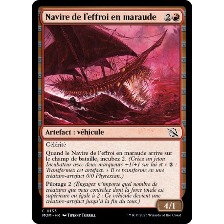 (FOIL) Rouge - Navire de l'effroi en maraude (C) [MOM]