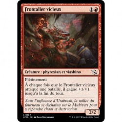 (FOIL) Rouge - Frontalier vicieux (C) [MOM]