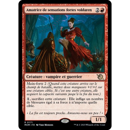 (FOIL) Rouge - Amatrice de sensations fortes voldaren (R) [MOM]