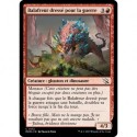 (FOIL) Rouge - Balafreur dressé pour la guerre (C) [MOM]