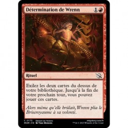 (FOIL) Rouge - Détermination de Wrenn (C) [MOM]
