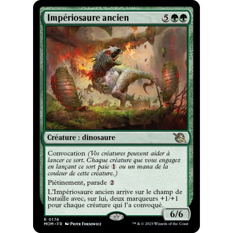 (FOIL) Verte - Impériosaure ancien (R) [MOM]