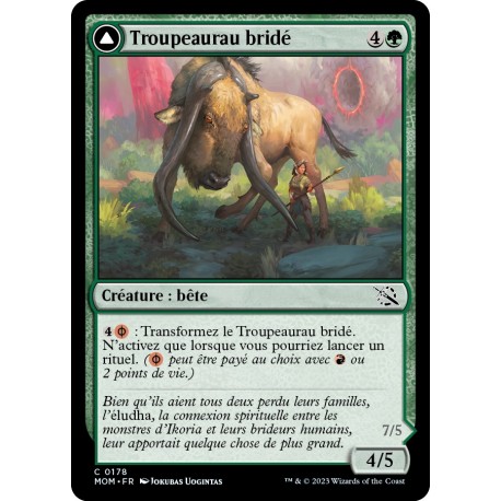 (FOIL) Verte - Troupeaurau bridé (C) [MOM]