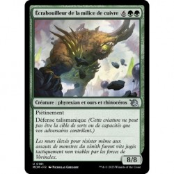 (FOIL) Verte - Écrabouilleur de la milice de cuivre (U) [MOM]