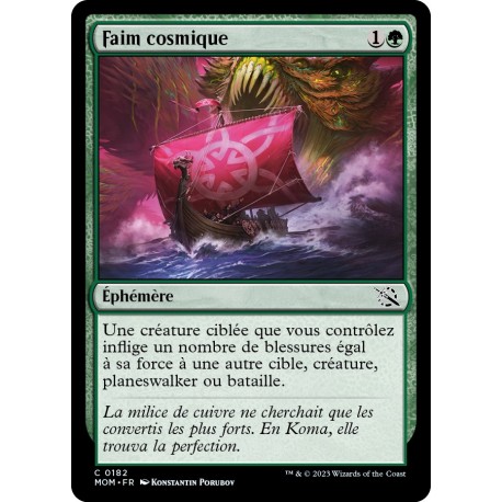 (FOIL) Verte - Faim cosmique (C) [MOM]
