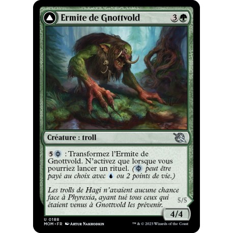 (FOIL) Verte - Ermite de Gnottvold (U) [MOM]