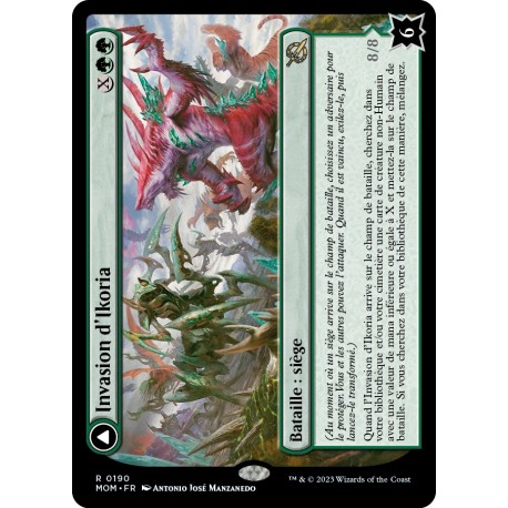 (FOIL) Verte - Invasion d'Ikoria (R) [MOM]