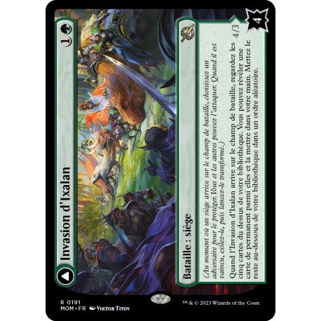 (FOIL) Verte - Invasion d'Ixalan (R) [MOM]