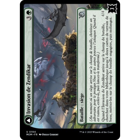 (FOIL) Verte - Invasion de Zendikar (U) [MOM]