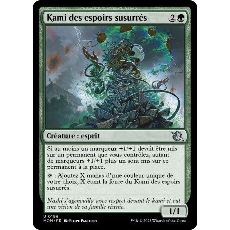 (FOIL) Verte - Kami des espoirs susurrés (U) [MOM]