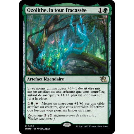 (FOIL) Verte - Ozolithe, la tour fracassée (R) [MOM]
