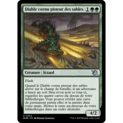 (FOIL) Verte - Diable cornu pisteur des sables (U) [MOM]