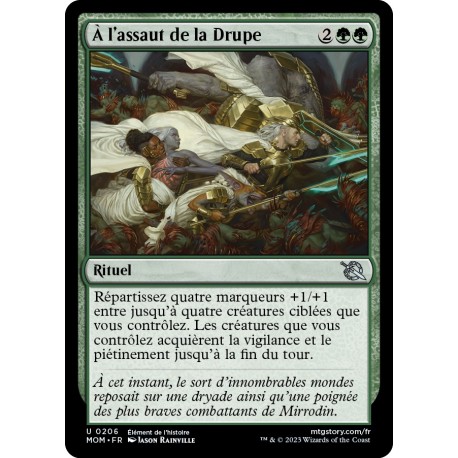 (FOIL) Verte - À l'assaut de la Drupe (U) [MOM]