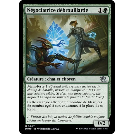 (FOIL) Verte - Négociatrice débrouillarde (U) [MOM]
