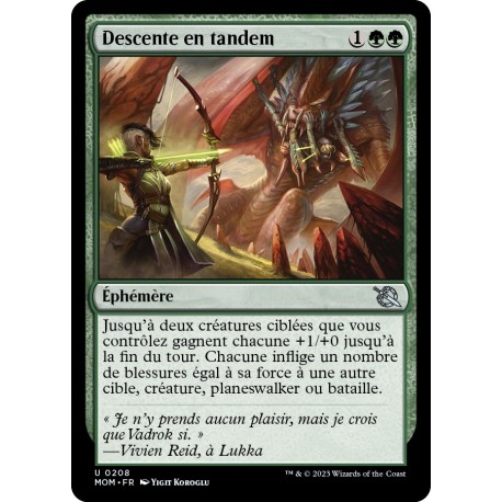 (FOIL) Verte - Descente en tandem (U) [MOM]