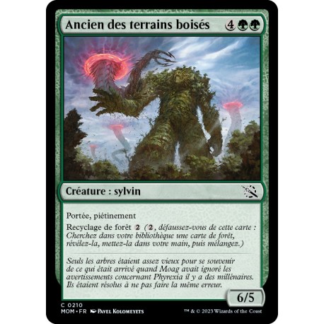 (FOIL) Verte - Ancien des terrains boisés (C) [MOM]