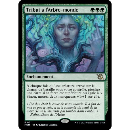 (FOIL) Verte - Tribut à l'Arbre-monde (R) [MOM]
