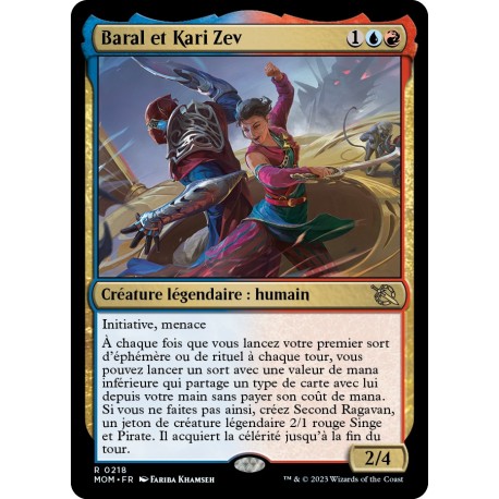 (FOIL) Multicolore - Baral et Kari Zev (R) [MOM]