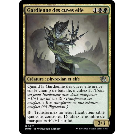 (FOIL) Multicolore - Gardienne des cuves elfe (U) [MOM]