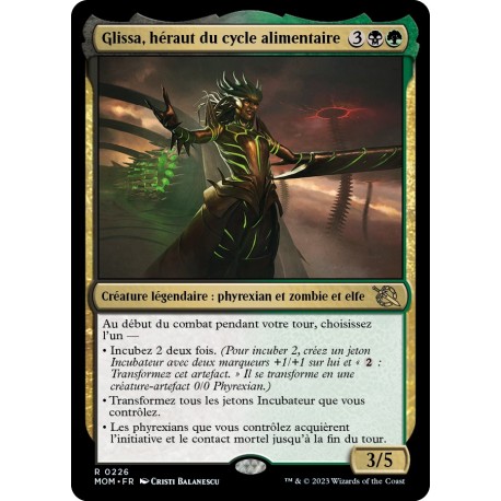 (FOIL) Multicolore - Glissa, héraut du cycle alimentaire (R) [MOM]