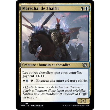 (FOIL) Multicolore - Maréchal de Zhalfir (U) [MOM]