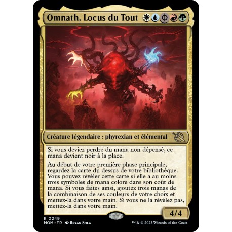 (FOIL) Multicolore - Omnath, Locus du tout (R) [MOM]