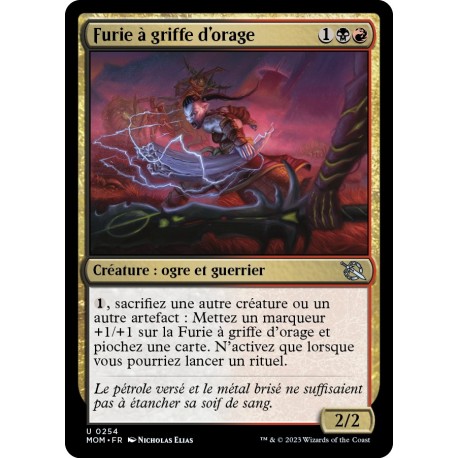 (FOIL) Multicolore - Furie à griffe d'orage (U) [MOM]