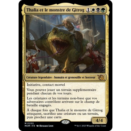 (FOIL) Multicolore - Thalla et le montre de Gitrog (M) [MOM]