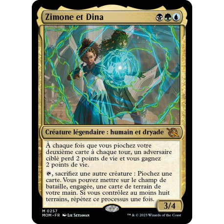 (FOIL) Multicolore - Zimone et Dina (M) [MOM]