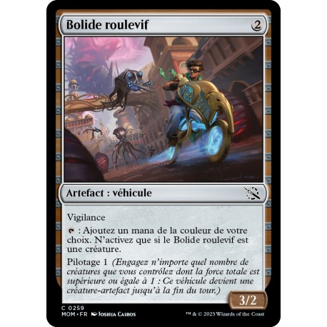 (FOIL) Artefact - Bolide roulevif (C) [MOM]