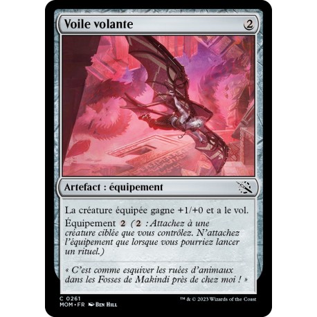 (FOIL) Artefact - Voile volante (C) [MOM]