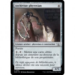 (FOIL) Artefact - Archiviste phyrexian (C) [MOM]