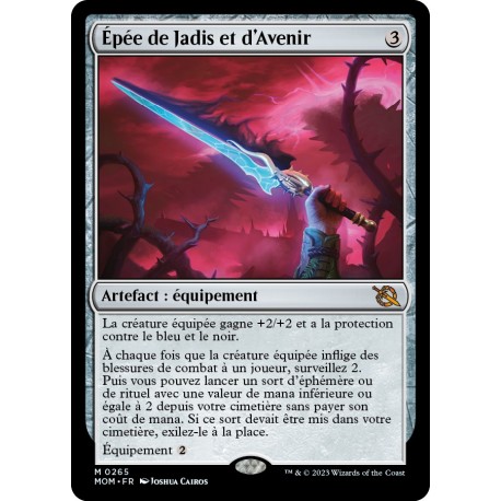 (FOIL) Artefact - Épée de Jadis et d'Avenir (M) [MOM]