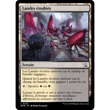 (FOIL) Terrain - Landes érodées (C) [MOM]