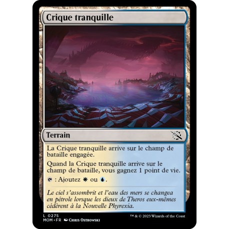 (FOIL) Terrain - Crique tranquille (C) [MOM]
