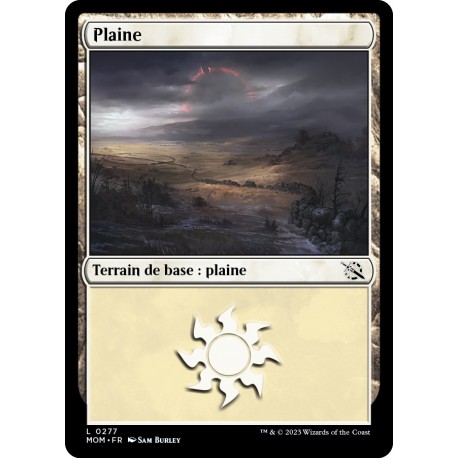 (FOIL) Terrain - Plaine (V1) (L) [MOM]