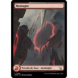 (FOIL) Terrain - Montagne (V3) (L) [MOM]