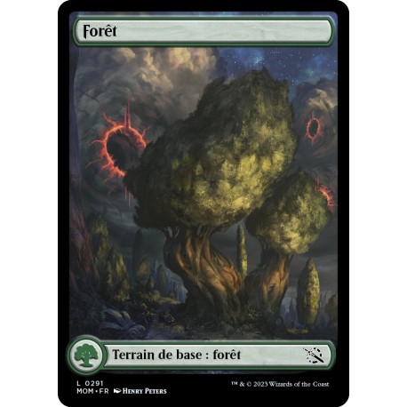 (FOIL) Terrain - Forêt (V3) (L) [MOM]