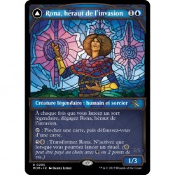 (FOIL) Bleue - (SC) Rona, héraut de l'invasion (R) [MOM]