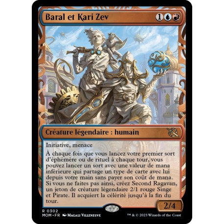 (FOIL) Multicolore - (SC) Baral et Kari Zev (R) [MOM]