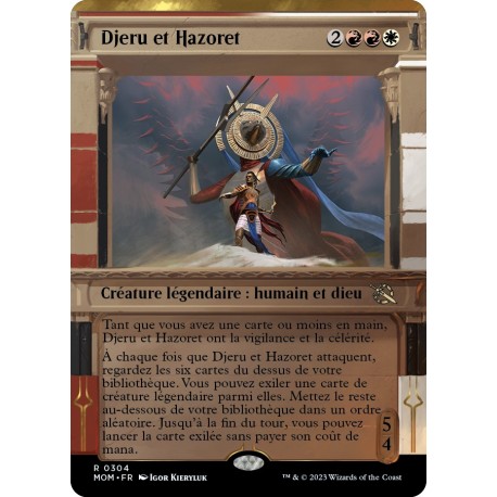 (FOIL) Multicolore - (SC) Djeru et Hazoret (R) [MOM]