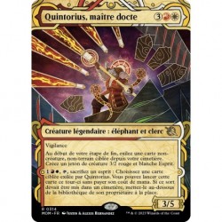 (FOIL) Multicolore - (SC) Quintorius, maître docte (R) [MOM]