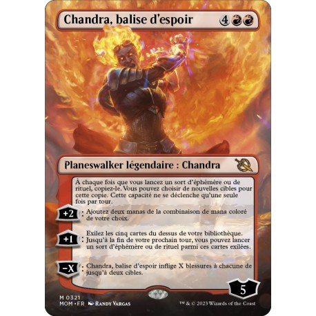 (FOIL) Rouge - (ALT) Chandra, balise d'espoir (M) [MOM]