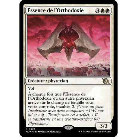(FOIL) Blanche - Essence de l'Orthodoxie (R) [MOM]