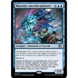 (FOIL) Bleue - Mascotte interdisciplinaire (R) [MOM]