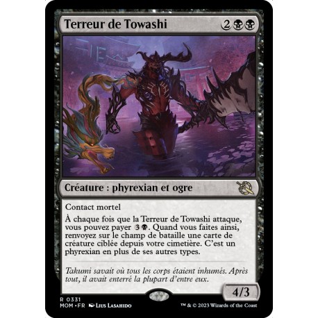 (FOIL) Noire - Terreur de Towashi (R) [MOM]