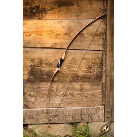 Arc Plat Large (LARP Flatbow Large) Couleur : Bois - Epic Armoury