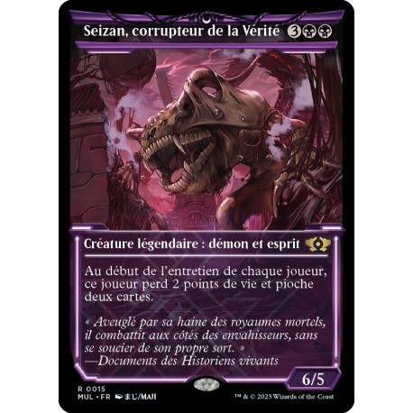 Noire - Seizan, corrupteur de la Vérité (R) [MUL]