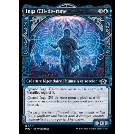 (Foil) Bleue - Inga Œil-de-rune (U) [MUL]